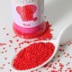Mini perle di zucchero FunCakes - rosso