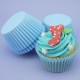 Pirottini alta qualità per cupcake - azzurro
