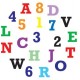 Tagliapasta alfabeto e numeri maiuscolo