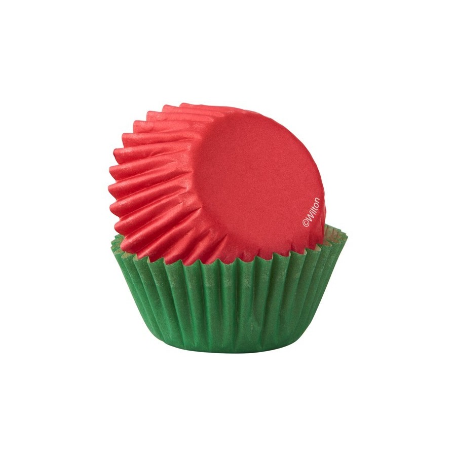 Pirottini da forno Verde acqua per mini cupcake