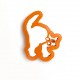 Tagliapasta a tema Halloween - Gatto