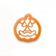 Tagliapasta a tema Halloween - Zucca sorridente