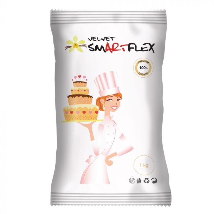 Pasta Di Zucchero Bianca SmartFlex - Decorazioni Dolci