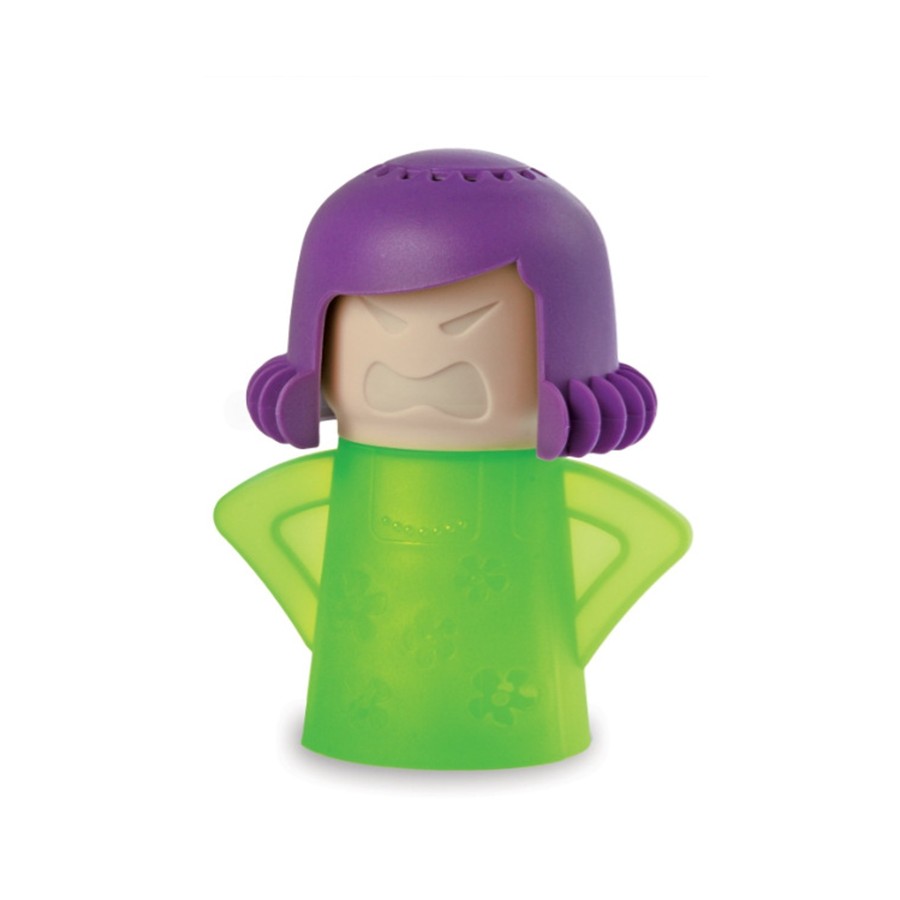 AMOYER Angry Mama Microonde Cleaner Microonde Pulizia Doll Microonde Pulitore a Vapore a Funny Unico E Fresco Cucina Gadget 