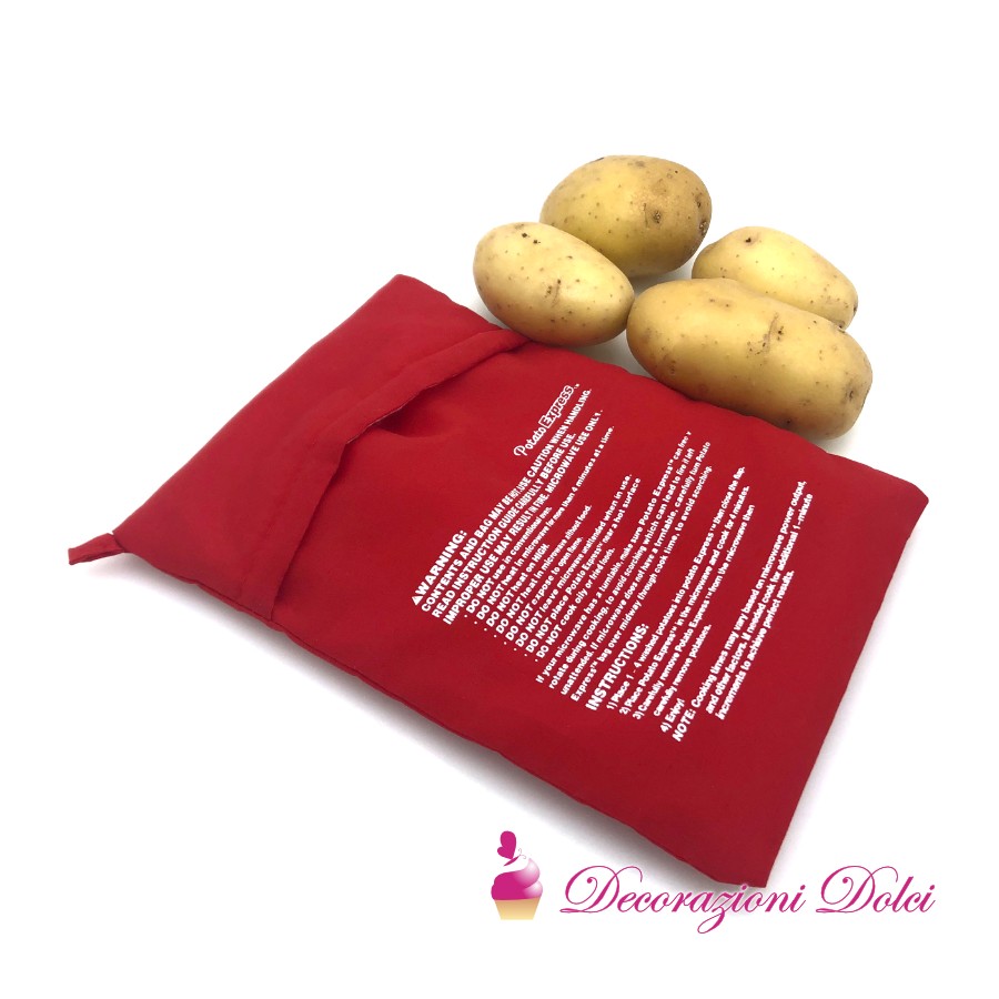 Comodo Forno a microonde della patata Fornello sacchetto riutilizzabile lavabile a microonde cottura delle patate Pouch 
