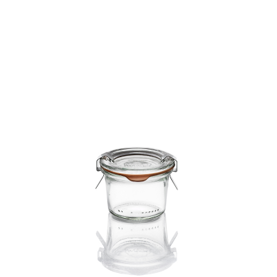 Vasetti Weck mini in vetro serie Droit - 80 ml