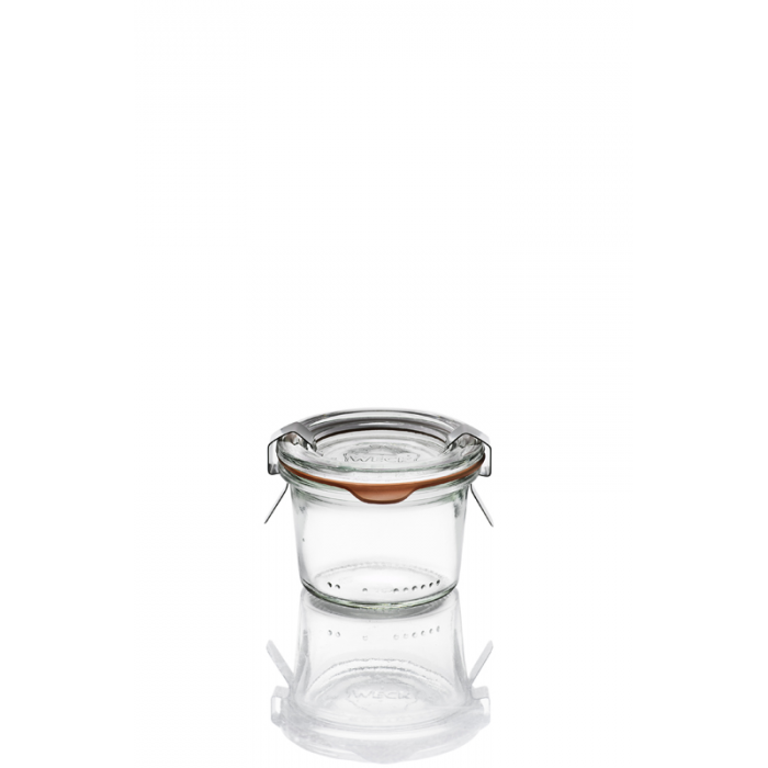 Vasetti Weck mini in vetro serie Droit - 80 ml