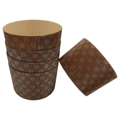 Stampo Da Cottura Per Panettone Basso 500 GR - Borriello Cakes