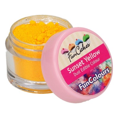 Colorante in polvere Funcakes - sunset yellow