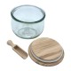 Vasetti Weck Corolle con tappo in legno - 580 ml