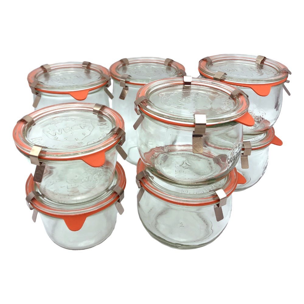 Starter kit vasetti Weck per vasocottura - Decorazioni Dolci