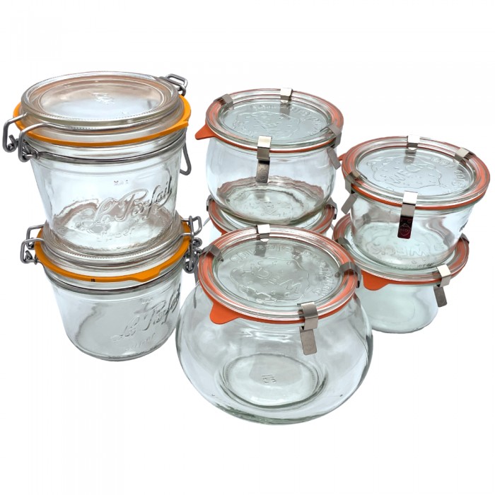 Starter kit vasetti Weck per vasocottura - Decorazioni Dolci