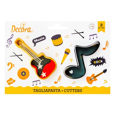 Set tagliapasta chitarra e nota musicale