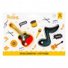 Set tagliapasta chitarra e nota musicale