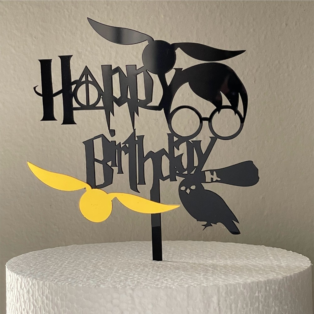 Cake Topper Harry Potter - Decorazioni Dolci