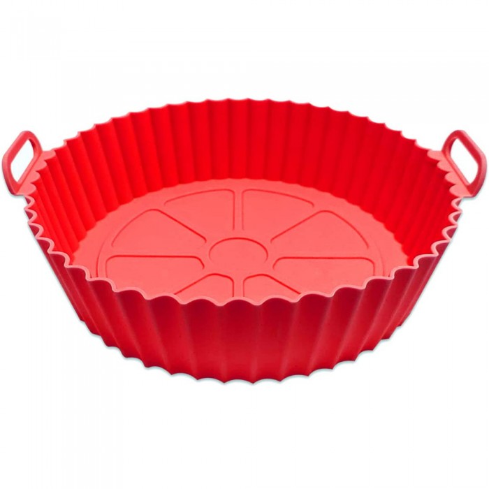 STAMPO PER FORNO FRIGGITRICE AD ARIA CESTELLO TORTE IN SILICONE TEGLIA  PATATINE