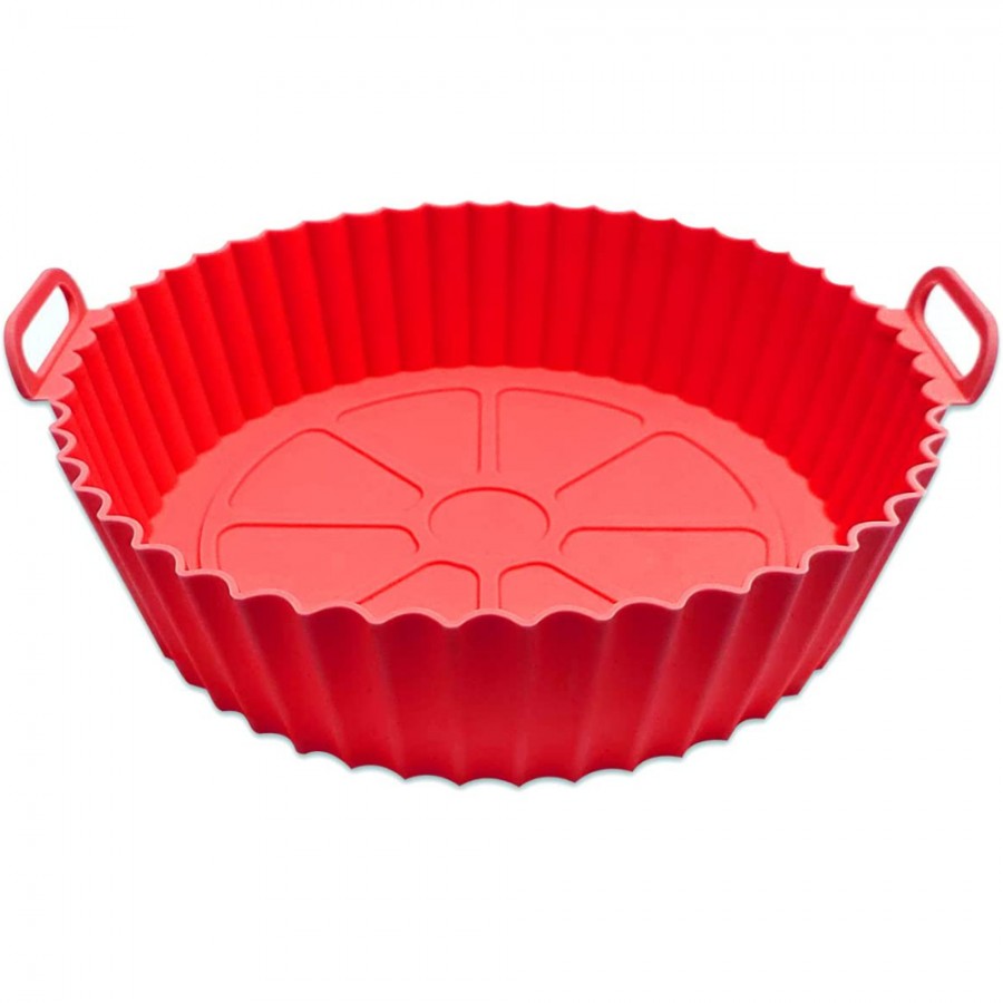 1 Pezzo Silicone Friggitrice Ad Aria Pan Uova Riutilizzabile Friggitrice Ad  Aria Stampo per Pancake Stampo per Uova Fritte in Silicone Teglia per