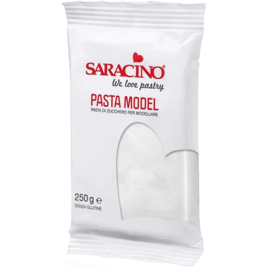 Pasta Di Zucchero Model Saracino Bianca - Decorazioni Dolci