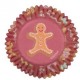 Mini pirottini natalizi per cupcake e muffin gingerbread